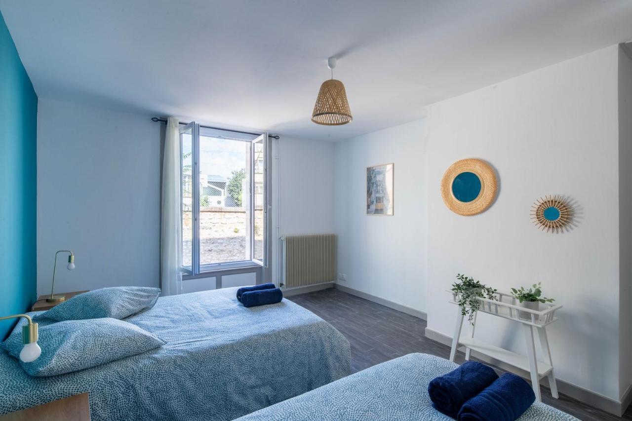 פואטייה Maison De Ville En Plein Centre Avec Terrasse מראה חיצוני תמונה